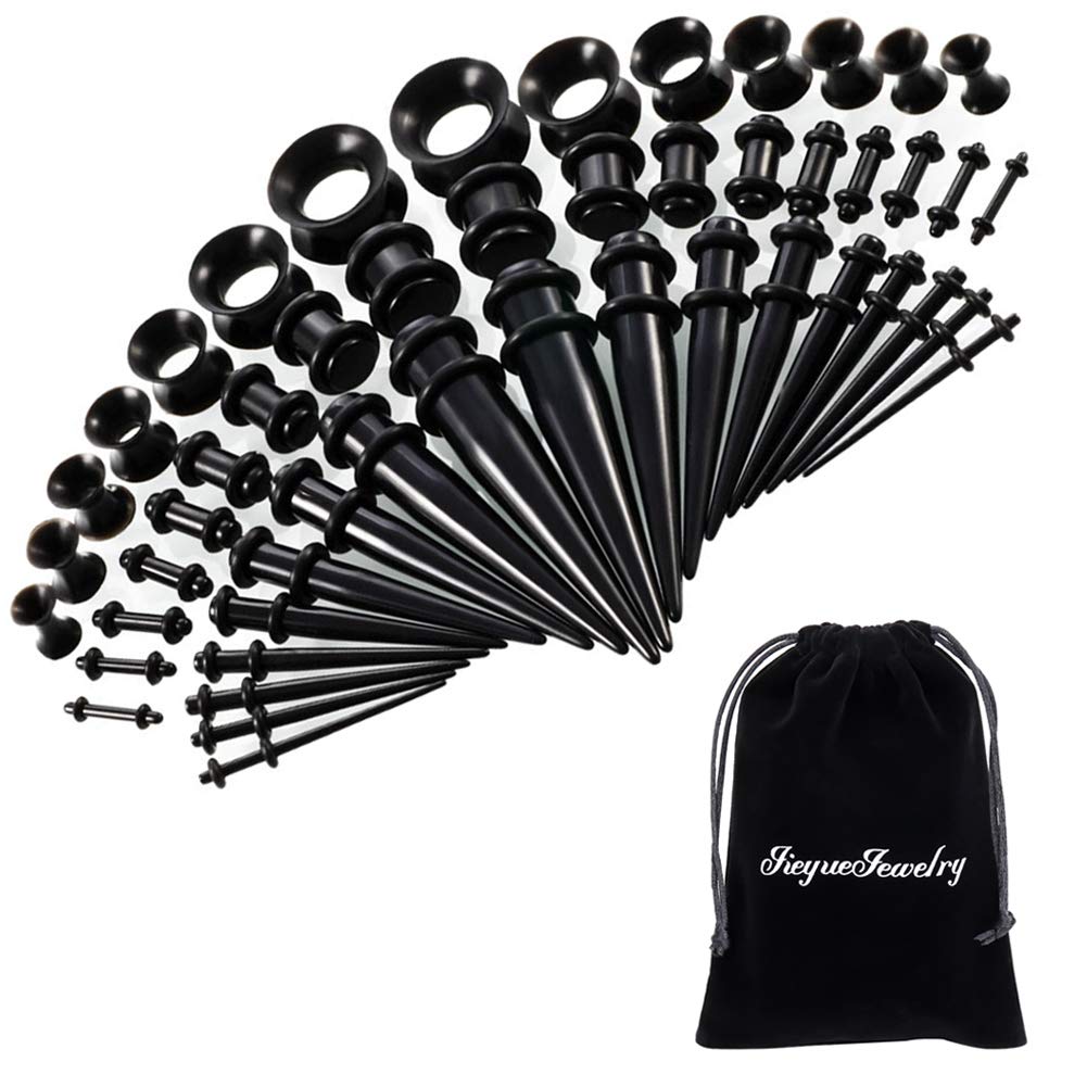 Algopix Similar Product 12 - 50 Pieces Ear Stretching Kit 14G00G by