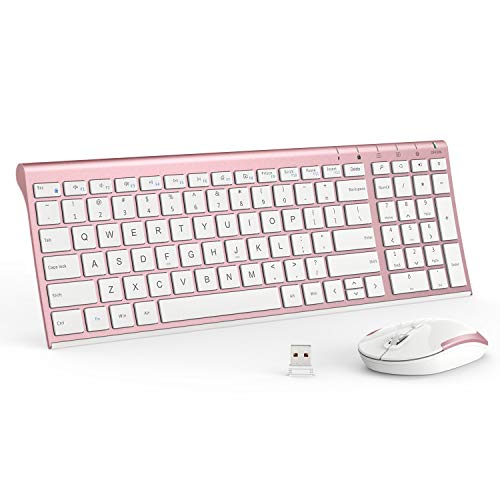 Algopix Similar Product 2 - iClever Wireless Keyboard and Mouse