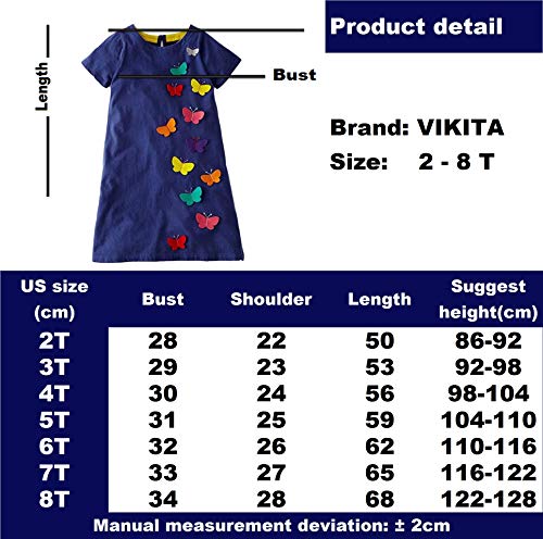 Algopix Similar Product 6 - VIKITA 2020 Toddler Girls Summer