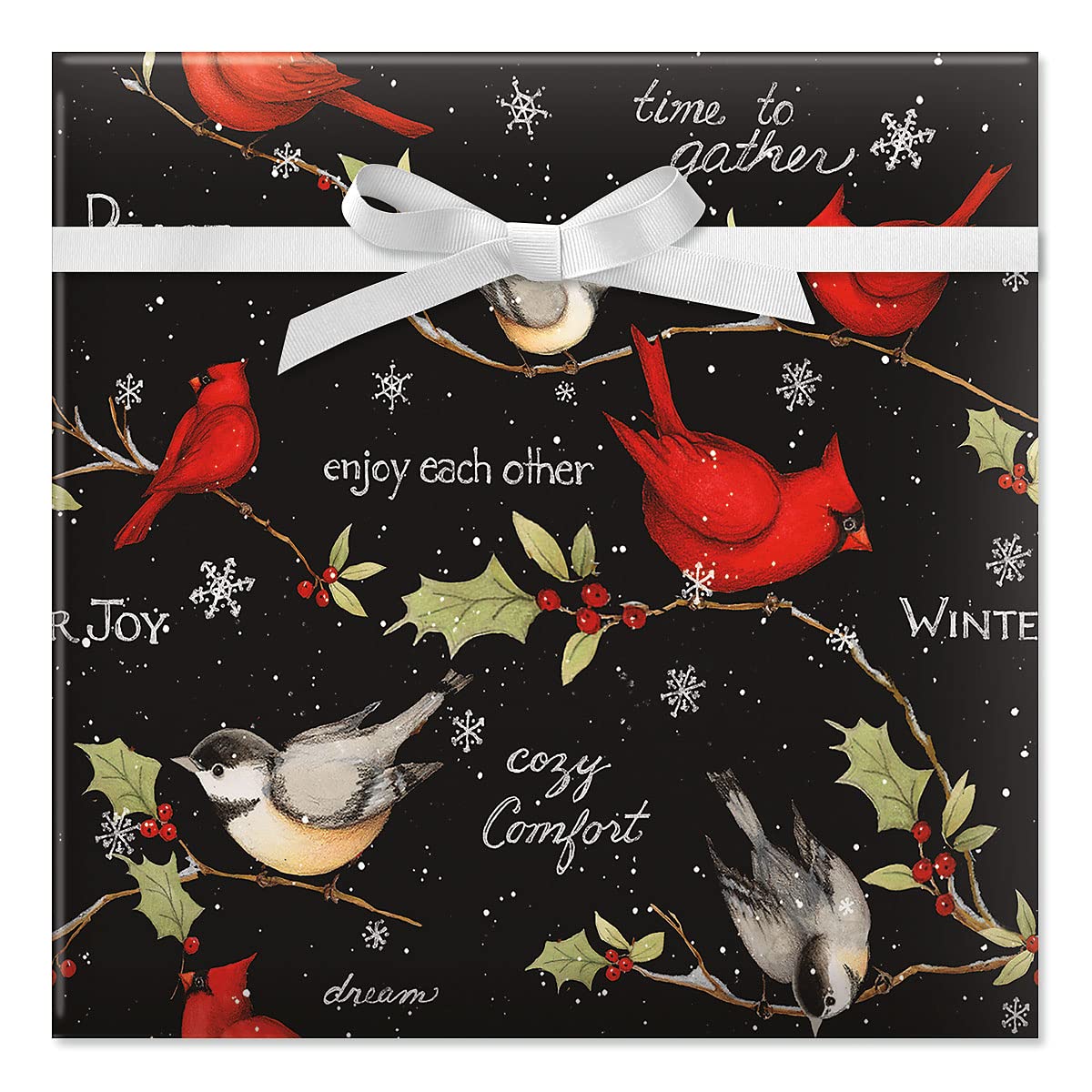 Algopix Similar Product 17 - Current Believe Silver Christmas Rolled
