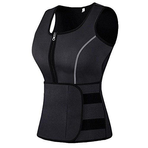 Algopix Similar Product 8 - mpeter Sweat Vest for Women Slimming