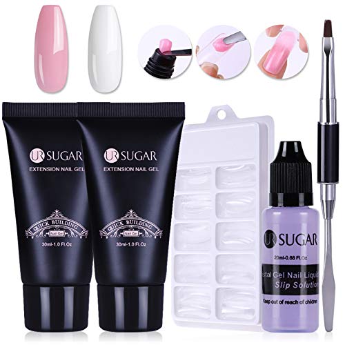 Algopix Similar Product 15 - UR SUGAR Nail Extension Gel Kit 30ml