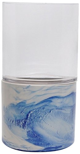 Algopix Similar Product 6 - Benzara Ceramic  Glass Hurricane