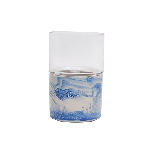 Algopix Similar Product 20 - Benzara Ceramic  Glass Hurricane