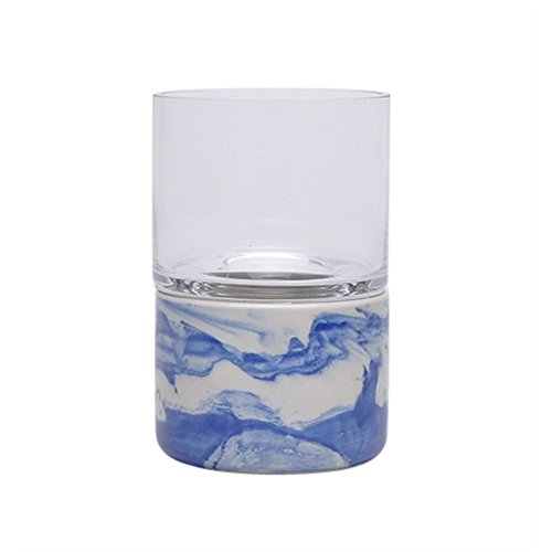 Algopix Similar Product 19 - Benzara Ceramic  Glass Hurricane