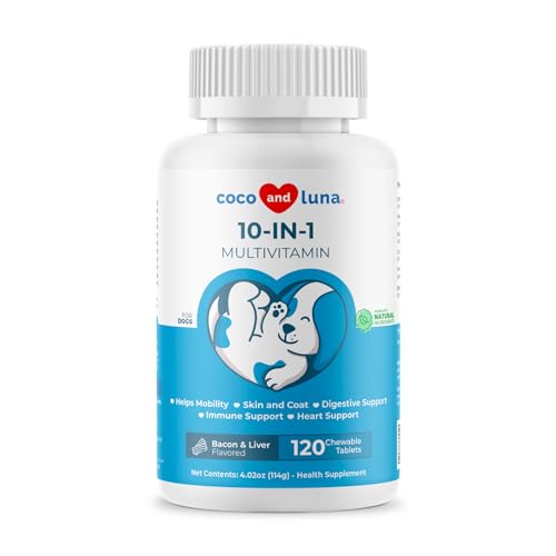 Algopix Similar Product 8 - 10 in 1 Multivitamin for Dogs  120