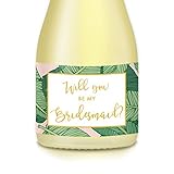 Algopix Similar Product 6 - Will You Be My Bridesmaid Mini
