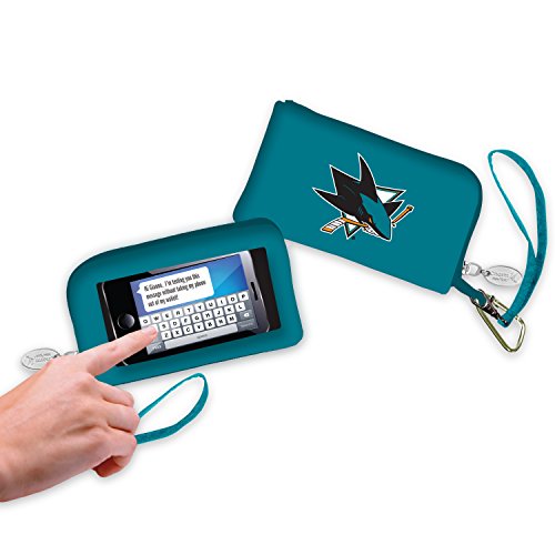 Algopix Similar Product 19 - Charm14 NHL San Jose Sharks Cell Phone