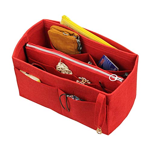 Algopix Similar Product 10 - Fits Speedy 35 Red Felt Organizer