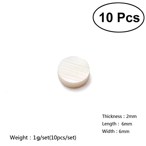 Algopix Similar Product 6 - ROSENICE 10pcs 6mm Guitar Fingerboard