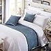 Algopix Similar Product 15 - OSVINO Chenille Bed Runner Solid