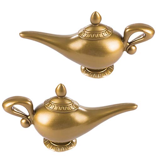 Algopix Similar Product 1 - Genie Lamp  2 Pack  Magic Lamp 