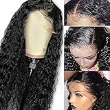 Algopix Similar Product 15 - Younsolo Deep Wave Lace Front Wigs 14