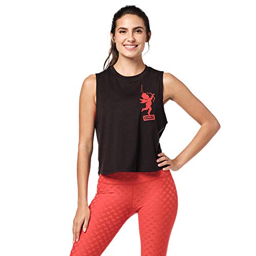 Algopix Similar Product 6 - Zumba Graphic Print Dance Fitness Tank