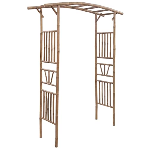 Algopix Similar Product 14 - vidaXL Rose Arch Bamboo 571 Garden