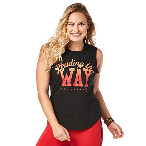 Algopix Similar Product 20 - Zumba Womens Loose Workout Muscle Tank