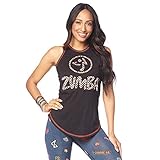 Algopix Similar Product 7 - Zumba Workout High Neck Tank Top