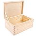 Algopix Similar Product 1 - Creative Deco Large Wooden Storage Box