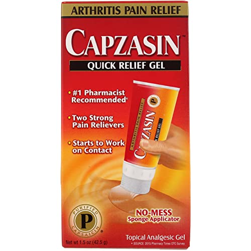 Algopix Similar Product 1 - Capzasin Quick Relief Gel  15 oz