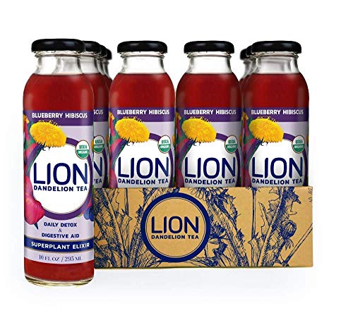 Algopix Similar Product 17 - Prebiotic Tea LION Blueberry Hibiscus