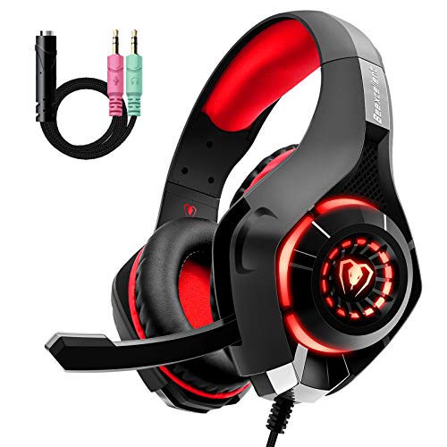 Algopix Similar Product 5 - Beexcellent GM1RED Gaming headset for