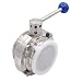 Algopix Similar Product 14 - DERNORD Sanitary Butterfly Valve with