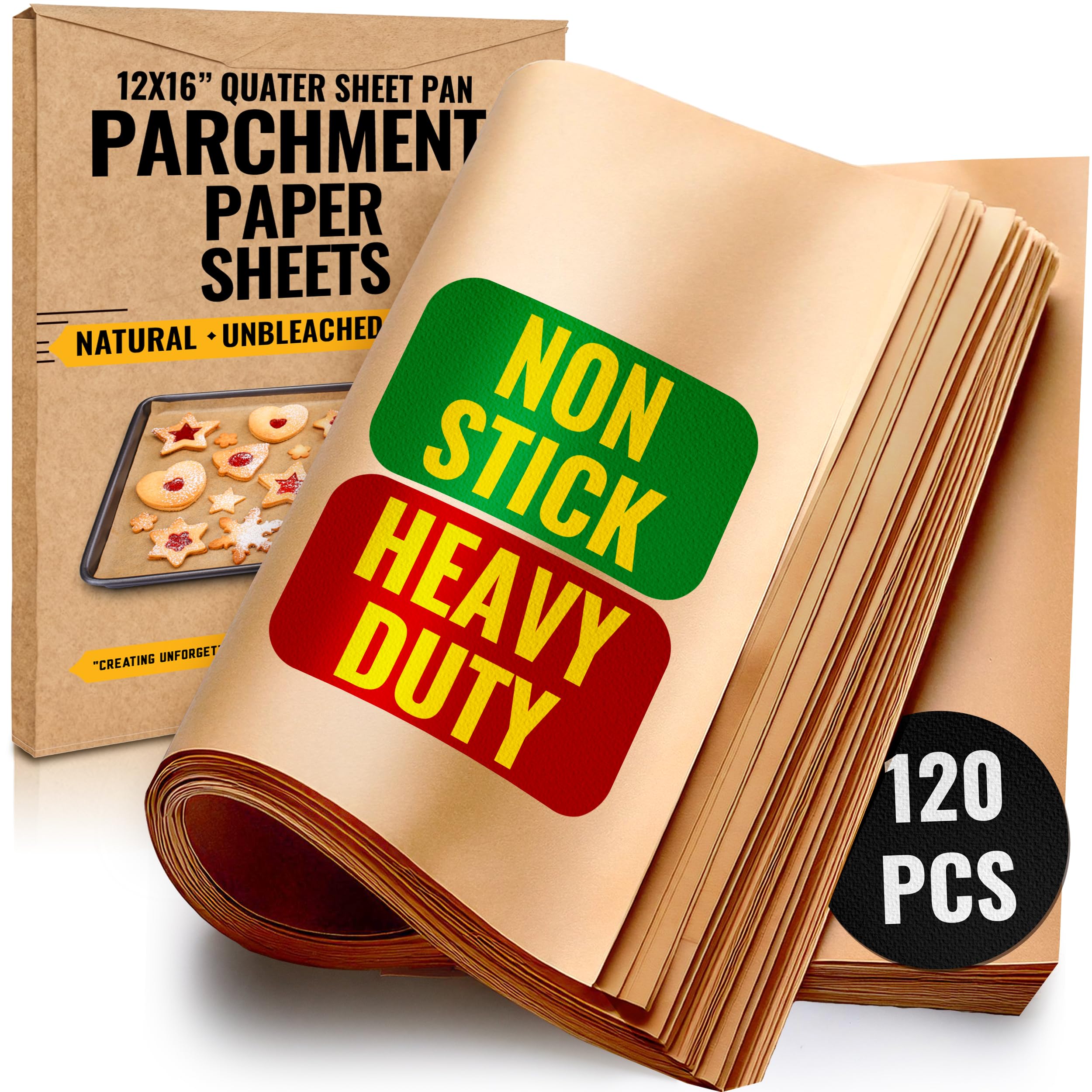 Algopix Similar Product 5 - Parchment Paper Sheets for Baking