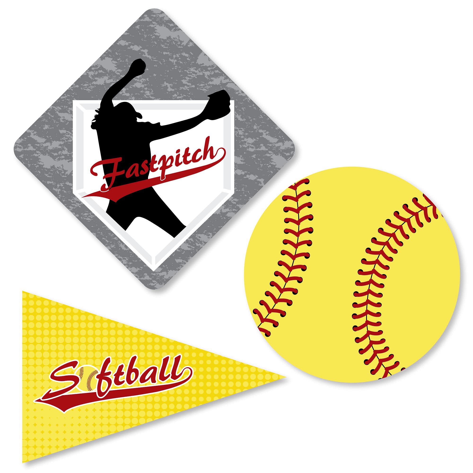 Algopix Similar Product 16 - Big Dot of Happiness Grand Slam 