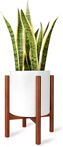 Algopix Similar Product 10 - Mkono Plant Stand Mid Century Wood