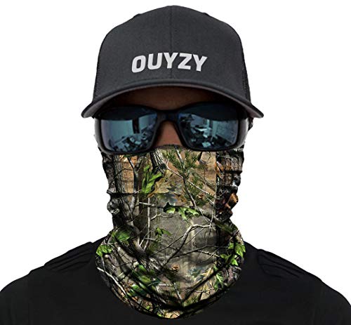 Algopix Similar Product 5 - OUYZY Neck Gaiter Face Mask Scarf Cover