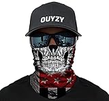 Algopix Similar Product 10 - OUYZY Neck Gaiter Face Mask Scarf Cover