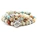 Algopix Similar Product 4 - GVUSMIL 8mm 108 Mala Beads Wrap