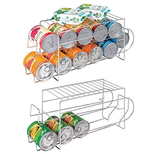 Algopix Similar Product 7 - mDesign 2Tier Metal Wire Standing