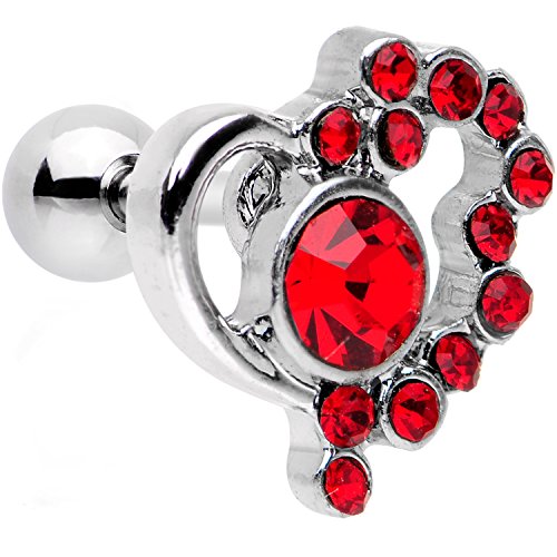 Algopix Similar Product 7 - Body Candy Steel Pink Accent Heart