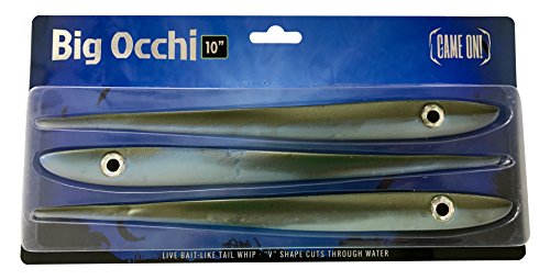 Algopix Similar Product 15 - Game On Lures 10 Big Occhi Natural EEL