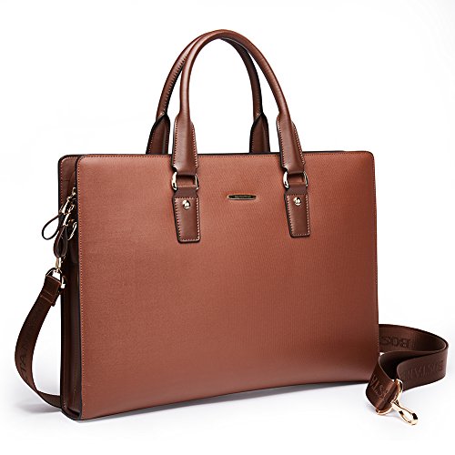Algopix Similar Product 16 - BOSTANTEN Leather Briefcase Shoulder