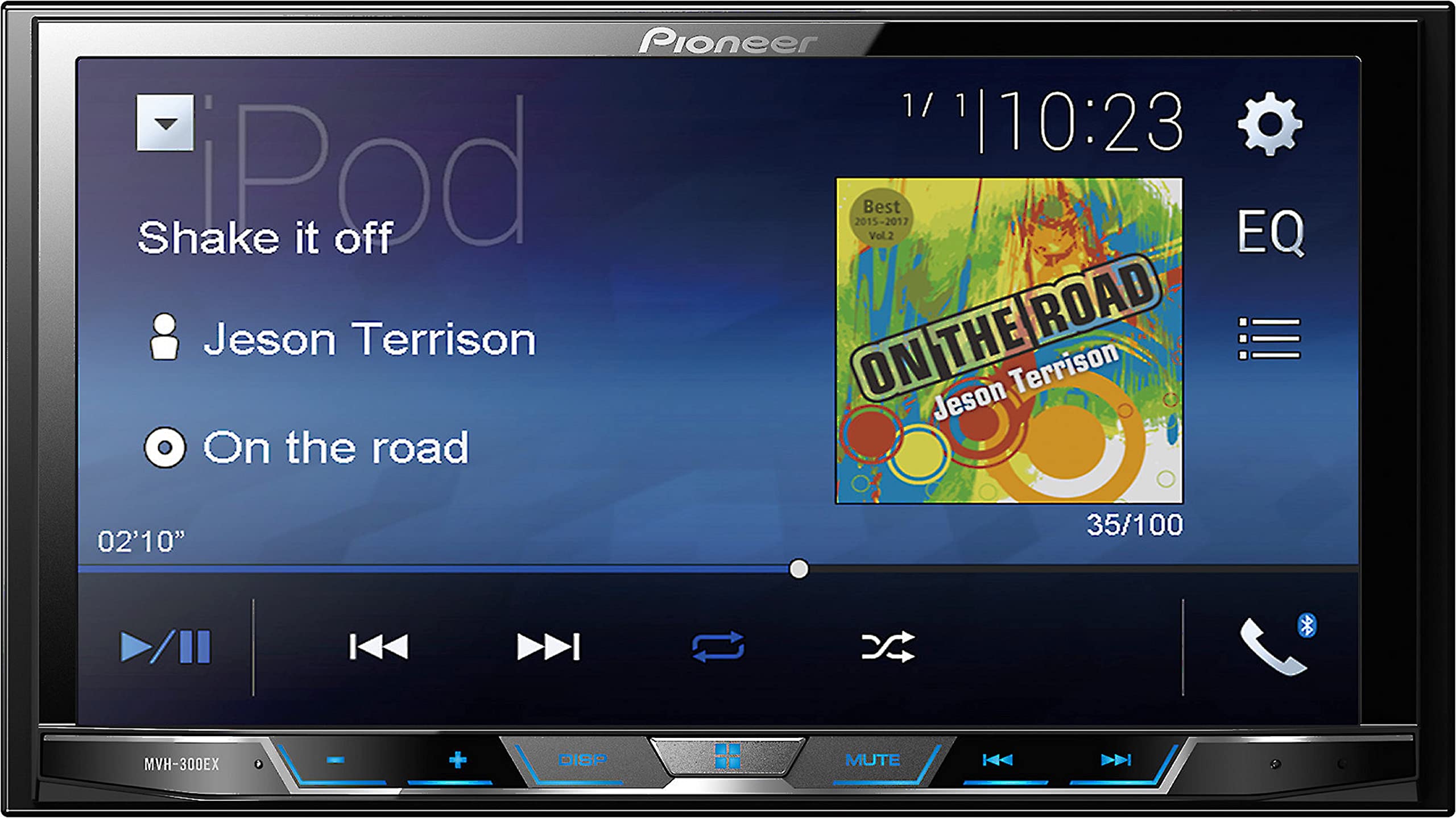 Algopix Similar Product 8 - Pioneer MVH300EX Double Din Digital