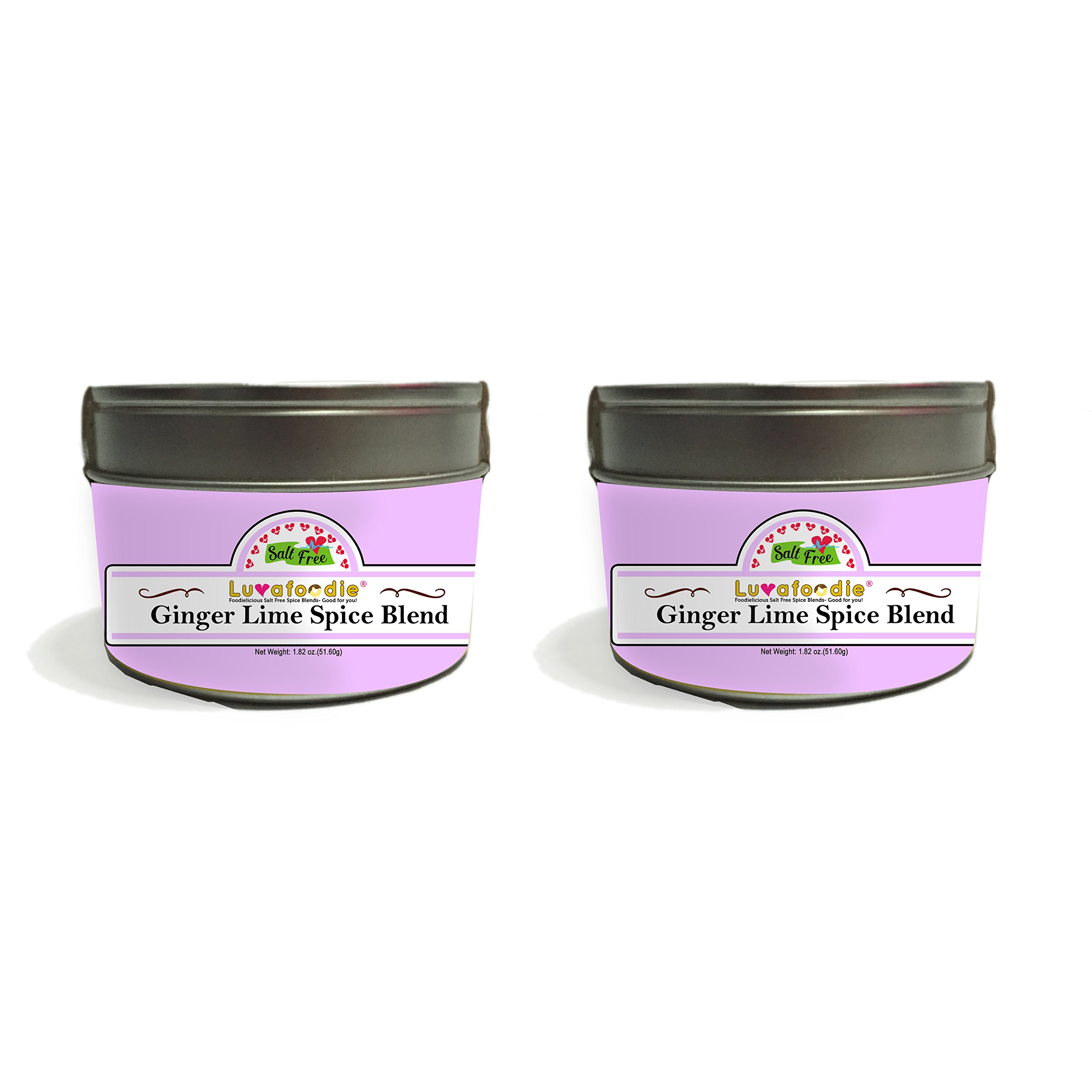 Algopix Similar Product 9 - Luvafoodie Two Pack Ginger Lime Spice