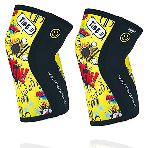 Algopix Similar Product 15 - BANBROKEN Knee Sleeves 2 Units 5mm