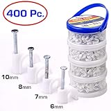 Algopix Similar Product 6 - QualGear 6mm 7mm 8mm 10mm Cable Clips
