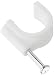 Algopix Similar Product 19 - QualGear 12mm Cable Clips White 100