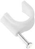 Algopix Similar Product 3 - QualGear 12mm Cable Clips White 100