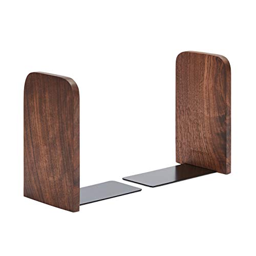 Algopix Similar Product 9 - Pandapark WoodNonSkid Bookend for