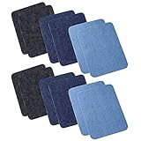 Algopix Similar Product 7 - Iron On Denim Patches for Clothing