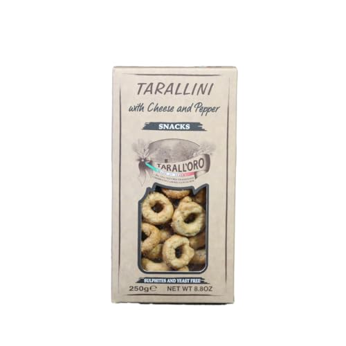 Algopix Similar Product 10 - Tarallini (Cheese and Pepper) 6 Pack