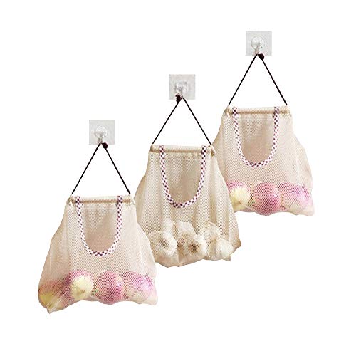 Algopix Similar Product 3 - TuuTyss Set of 3 Hanging Reusable