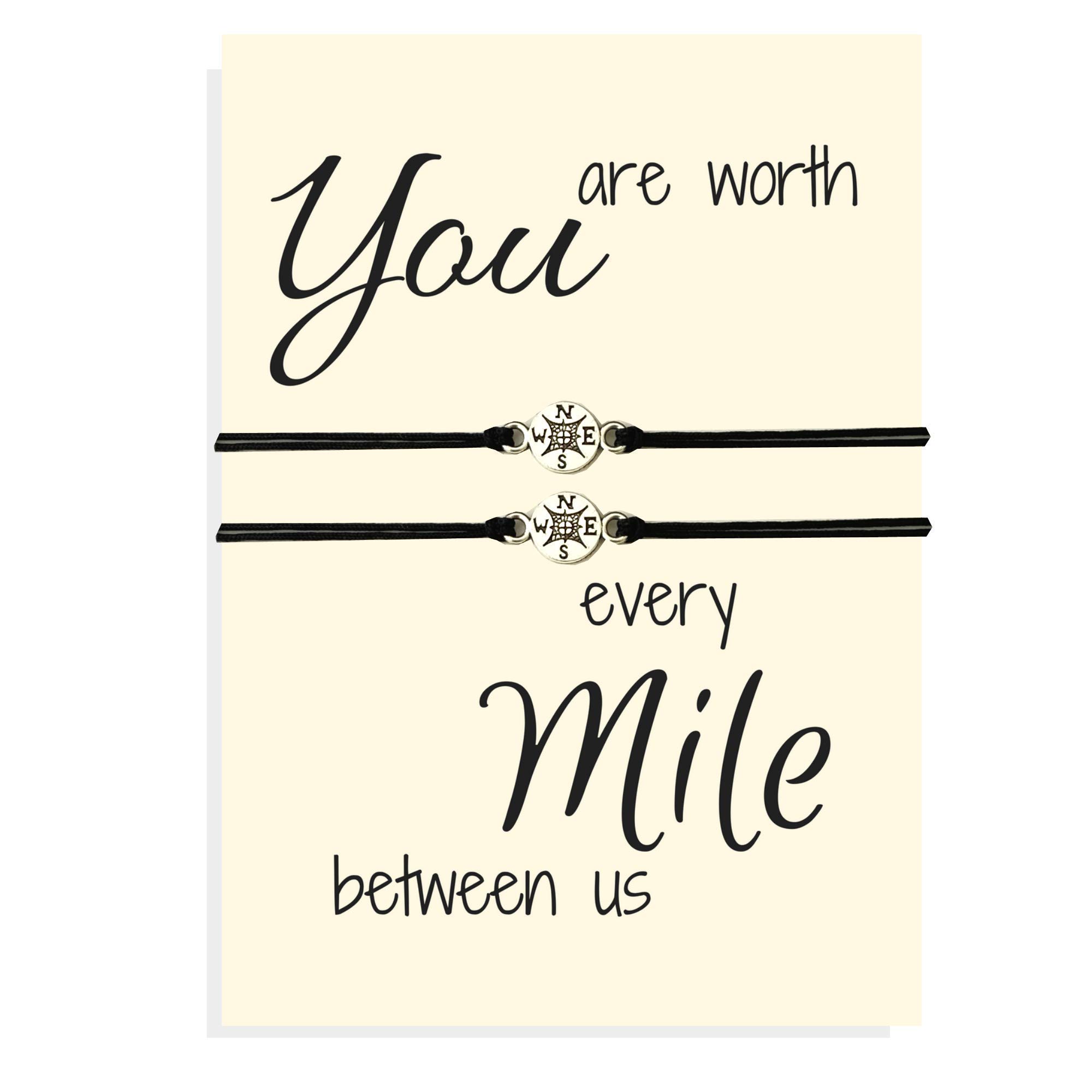 Algopix Similar Product 18 - Long Distance Relationship Bracelet
