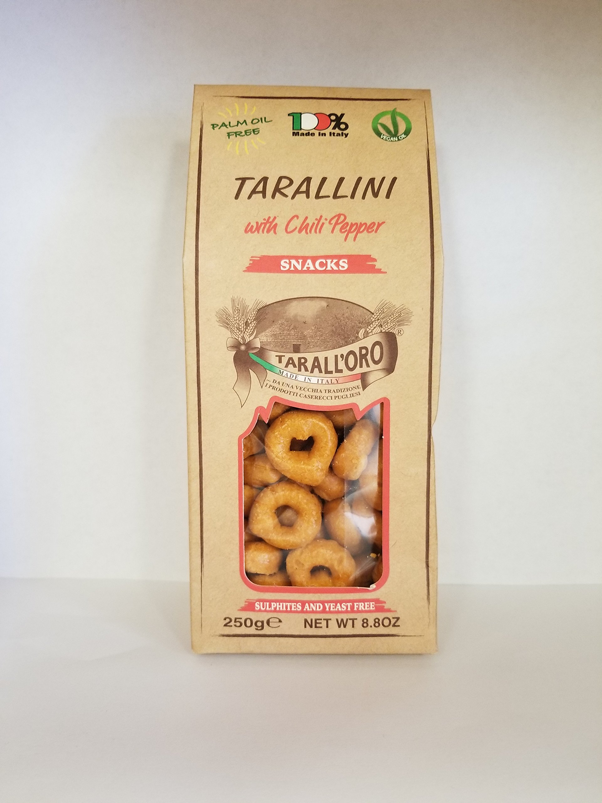 Algopix Similar Product 1 - Tarallini (Chilli Pepper) 6 pack