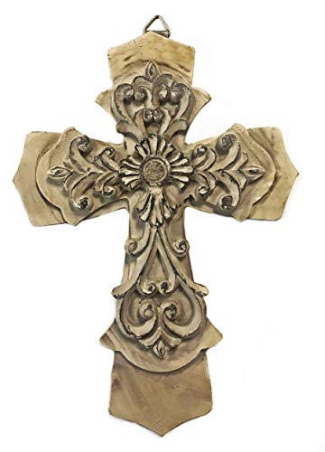 Algopix Similar Product 2 - Bellaa 22625 Fleur De Lis Wall Cross