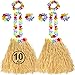 Algopix Similar Product 1 - Tigerdoe Hawaiian Costume  Hula Skirt